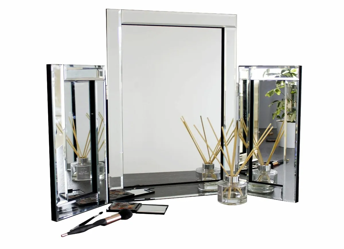 Marco Paul Free Standing Bevelled Dressing Table V - Image 1