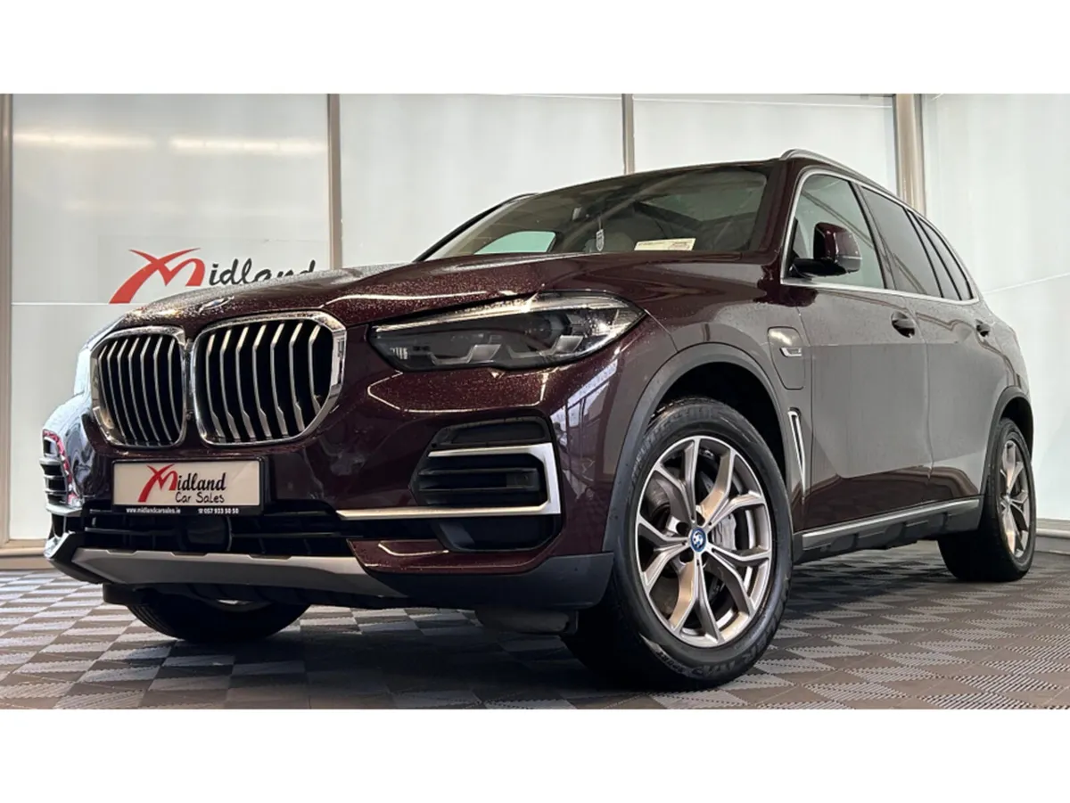 BMW X5 XDRIVE45E *BARBERA RED WITH OYSTER INTERIOR - Image 4