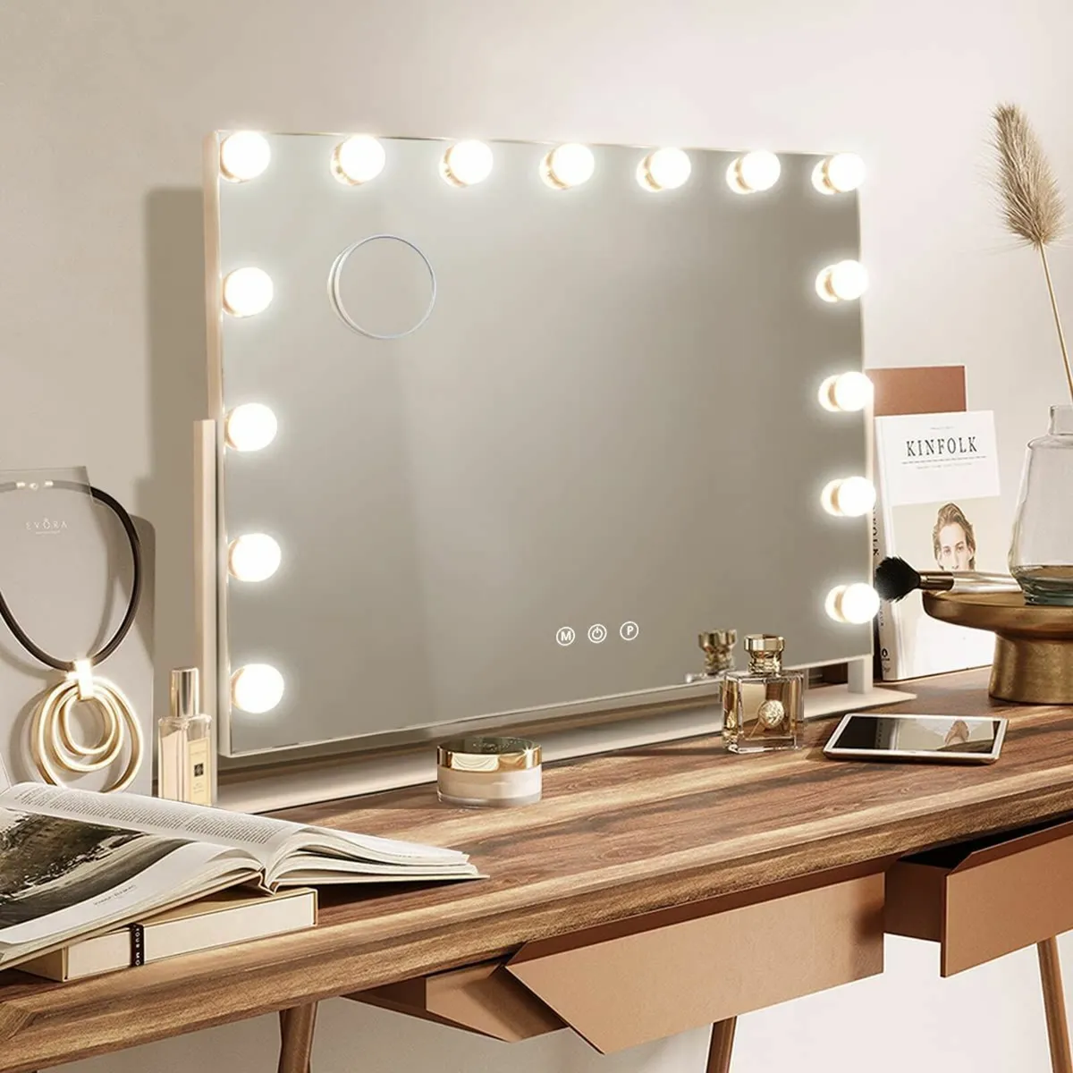 Hollywood Vanity Mirror Lights 360 Degree Rotation - Image 1