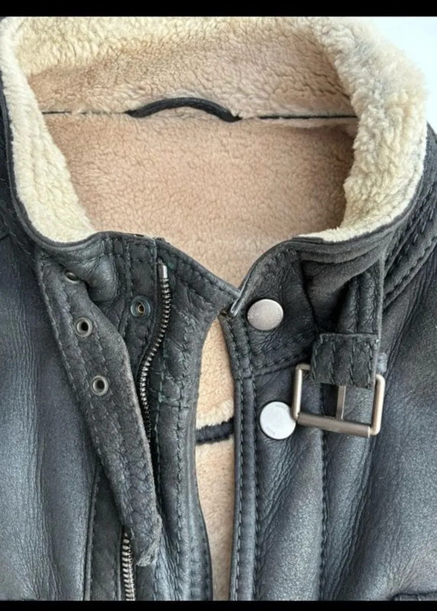 Hugo Boss Shearling Marino Jacket - Image 1