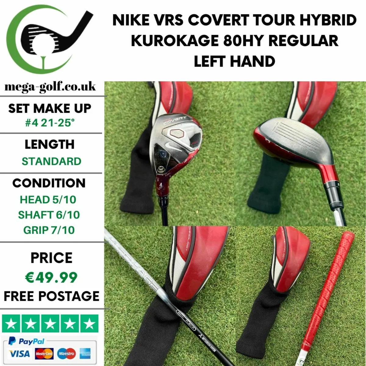 Nike Vrs Covert Tour Hybrid / #4 21-25° / Regular - Image 1