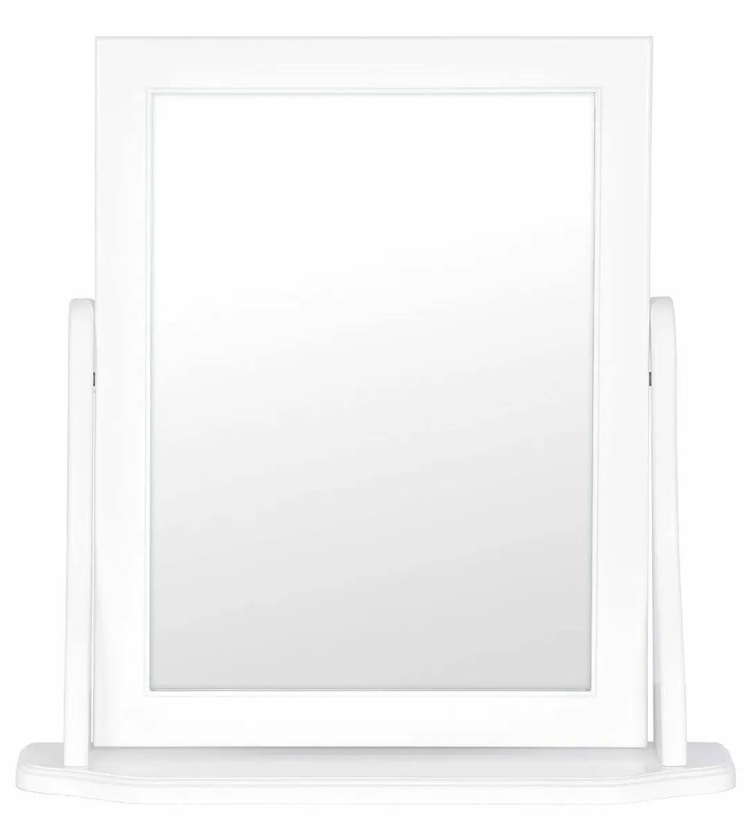 Bella Mirror - White 46x47cm Dressing Table Tablet - Image 1