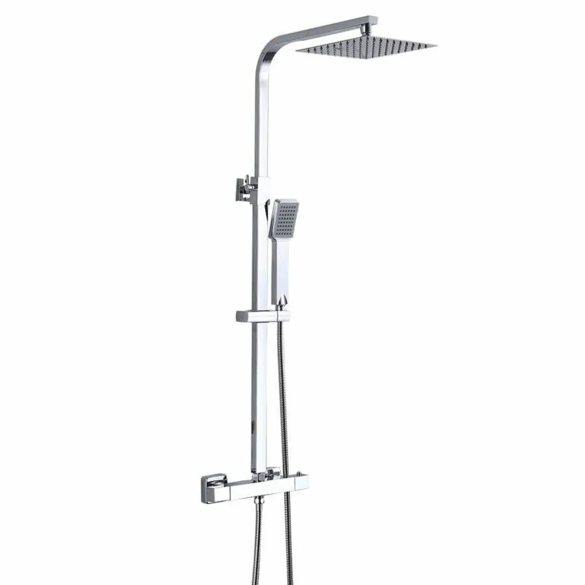 Bathroom Thermostatic Shower Mixer Set Handheld an - Image 3