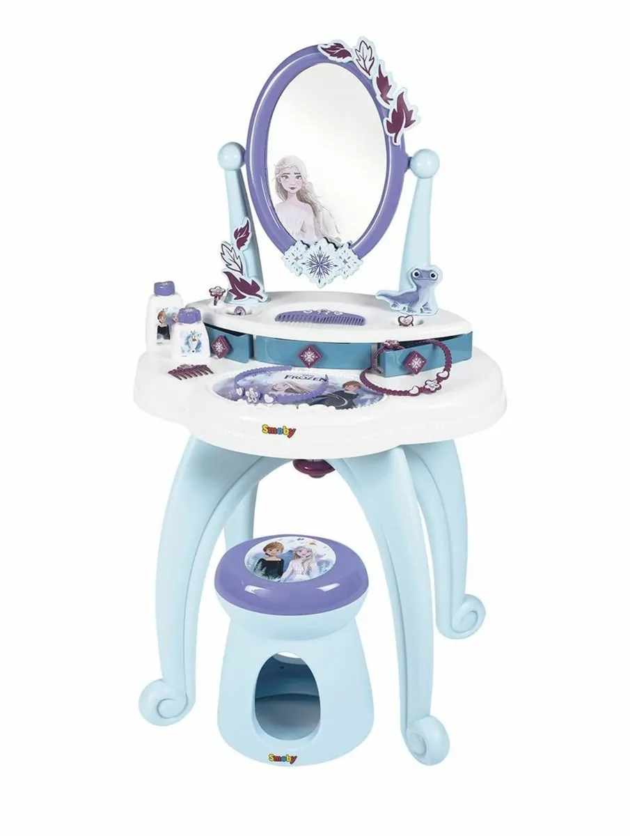 Disney Frozen 2 in 1 Hairdressing Table 10 accesso - Image 1