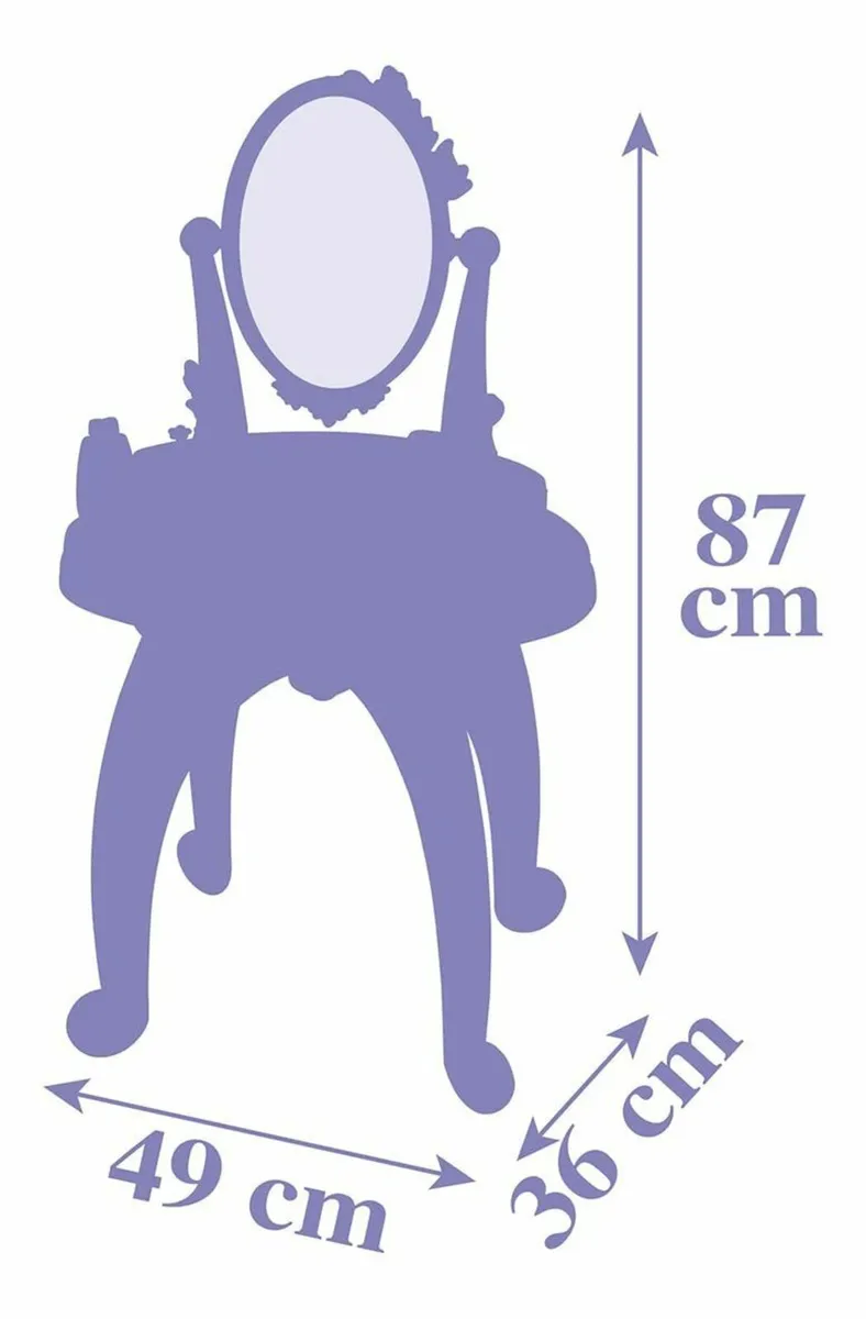 Disney Frozen 2 in 1 Hairdressing Table 10 accesso - Image 3