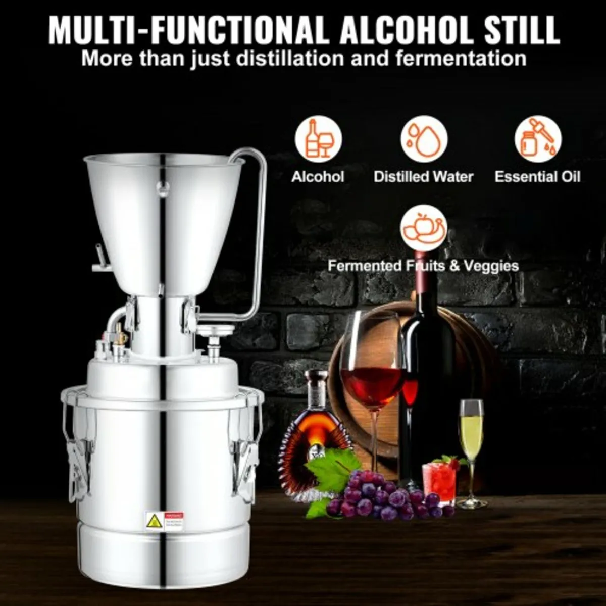 68.1 L Water Distiller Machine Brewing Equipment D - Image 2