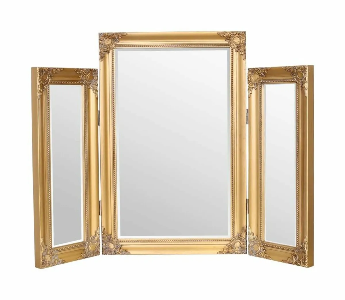 Lola Tri Fold Dressing Table Makeup Mirror - Free- - Image 1
