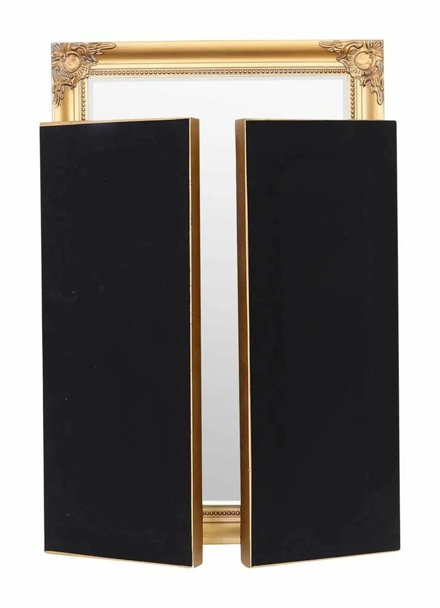 Lola Tri Fold Dressing Table Makeup Mirror - Free- - Image 4