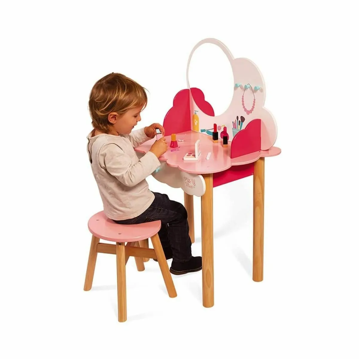 - P'tite Miss Wooden Dressing Table for Children 1 - Image 4