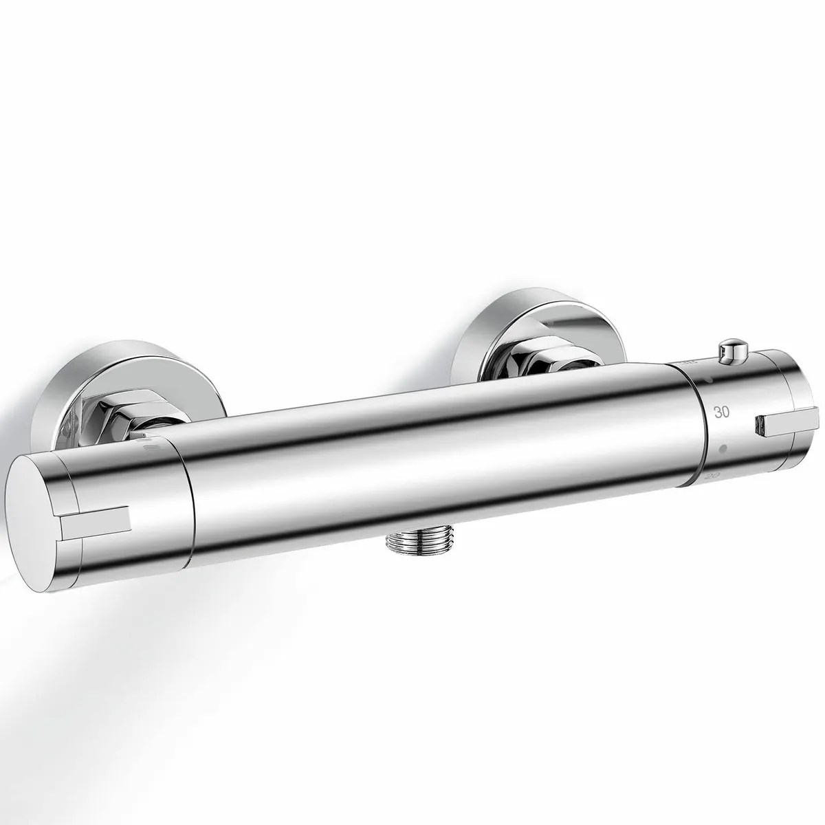 Thermostatic Shower Mixer Exposed Taps Valve Anti - Image 1
