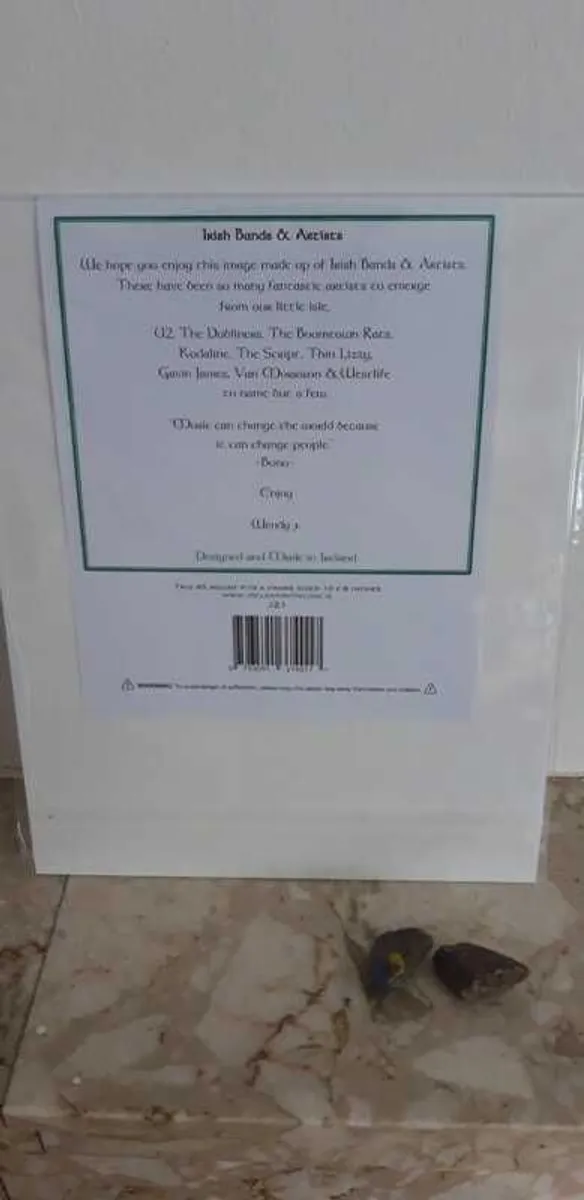 Irish bands and artists print - Image 2