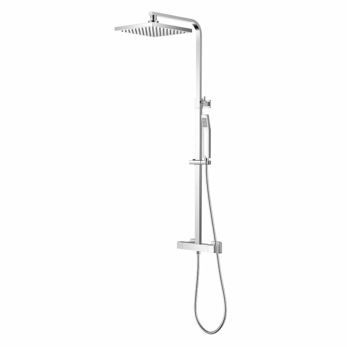 Shower Mixer SetShower System ThermostaticAdjustab - Image 2