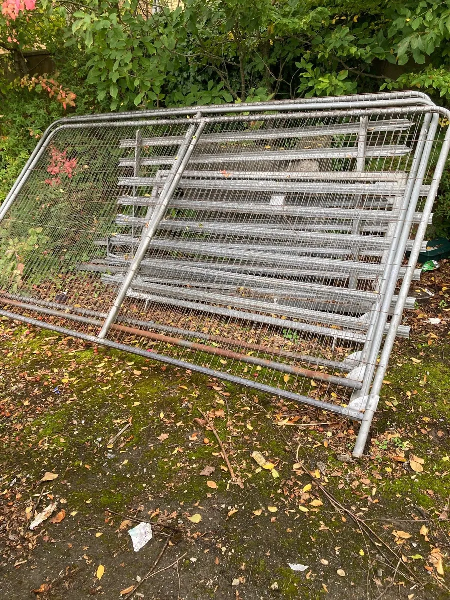 Fencing panels for building job - Image 1