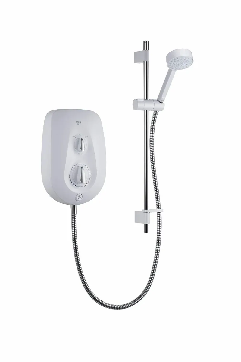 Showers Vie Electric Shower 8.5 kW White/Chrome 1. - Image 1