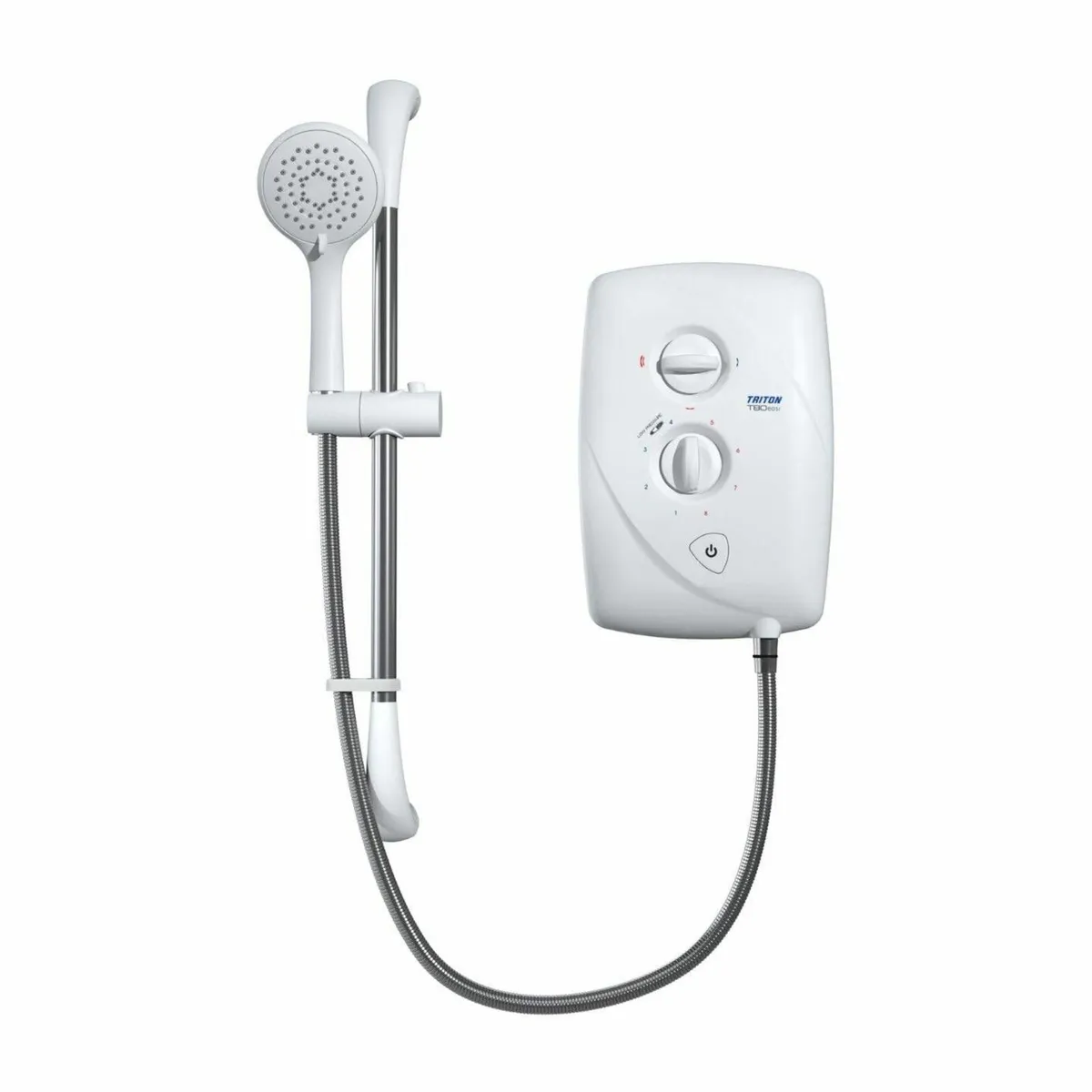 T80 Easi-Fit 9.5kW Shower Electric 9.5 kW White El - Image 1