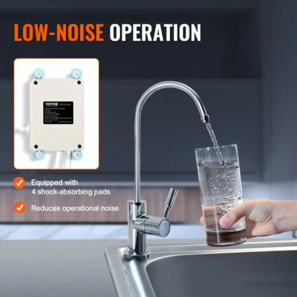 Water Bottle Pump System 3.8 L/min 40 Psi Water Di - Image 4
