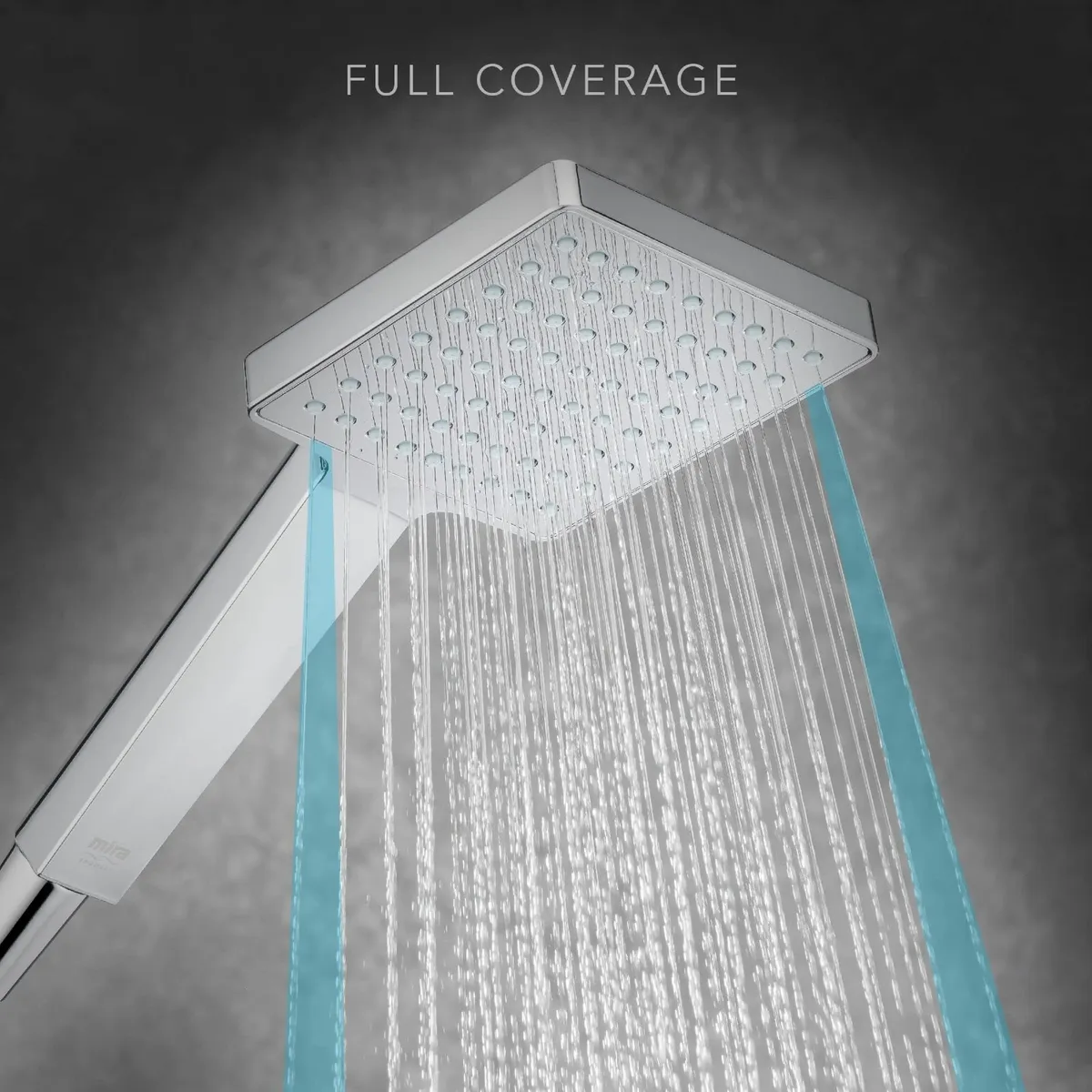 Showers Honesty Square Deluge Overhead Shower Head - Image 4