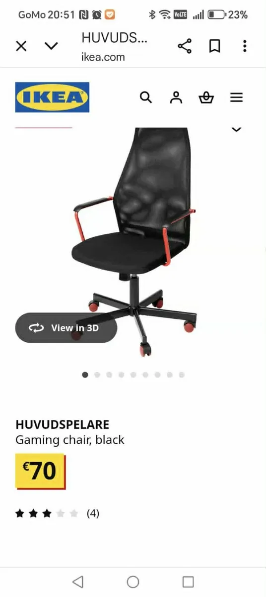 gaming chair - Image 1