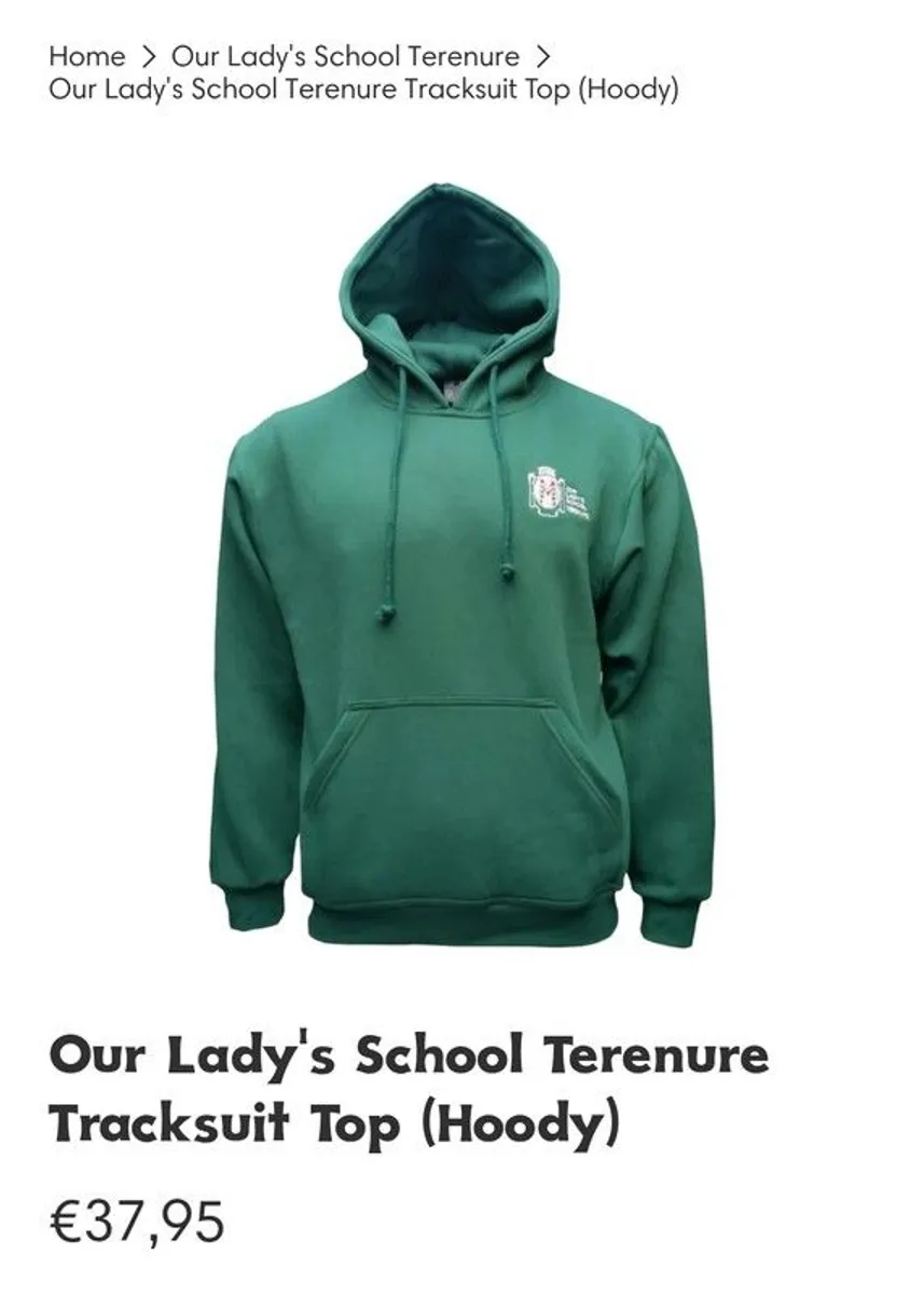 Our Lady's Terenue PE jumper