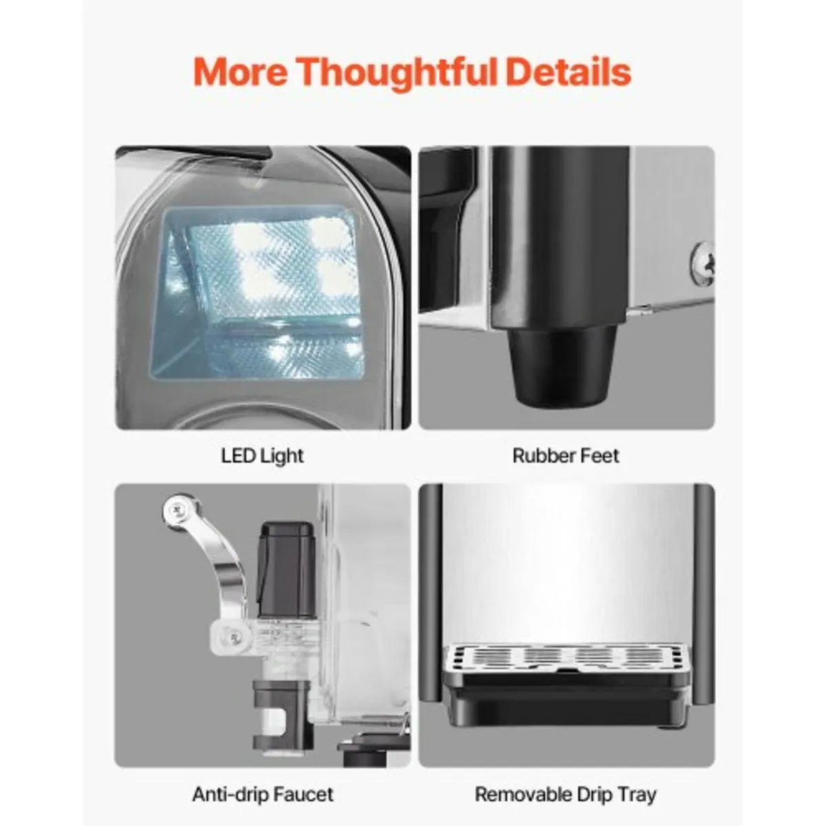 Commercial Slushy Machine, 3L Single Tank Frozen D - Image 3