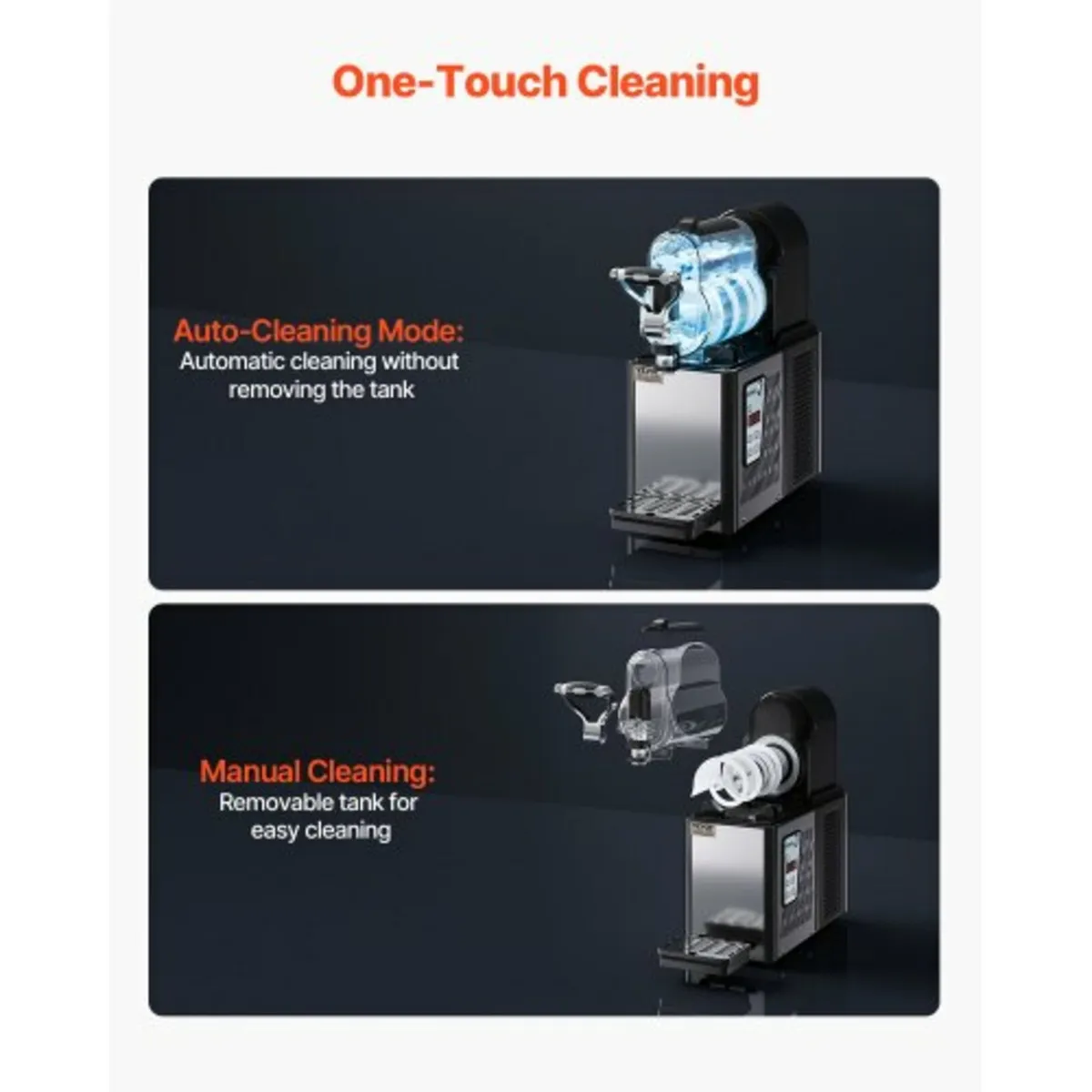 Commercial Slushy Machine, 3L Single Tank Frozen D - Image 4