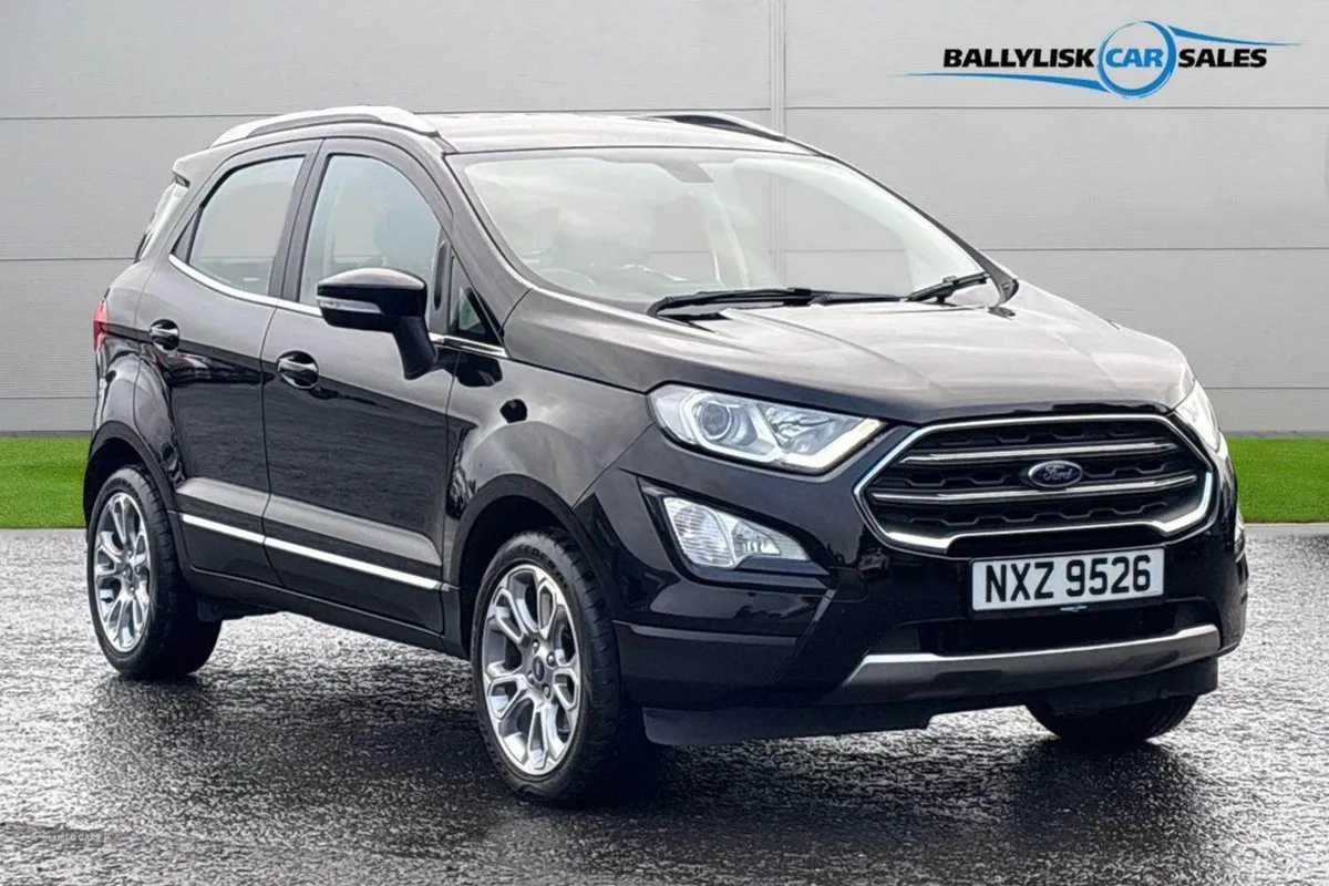 Ford EcoSport 1.0t 15ps Titanium in Black With 45K - Image 1