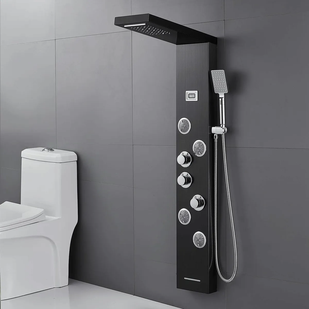 Shower Tower 304 Stainless Steel Multi-Function (W - Image 4
