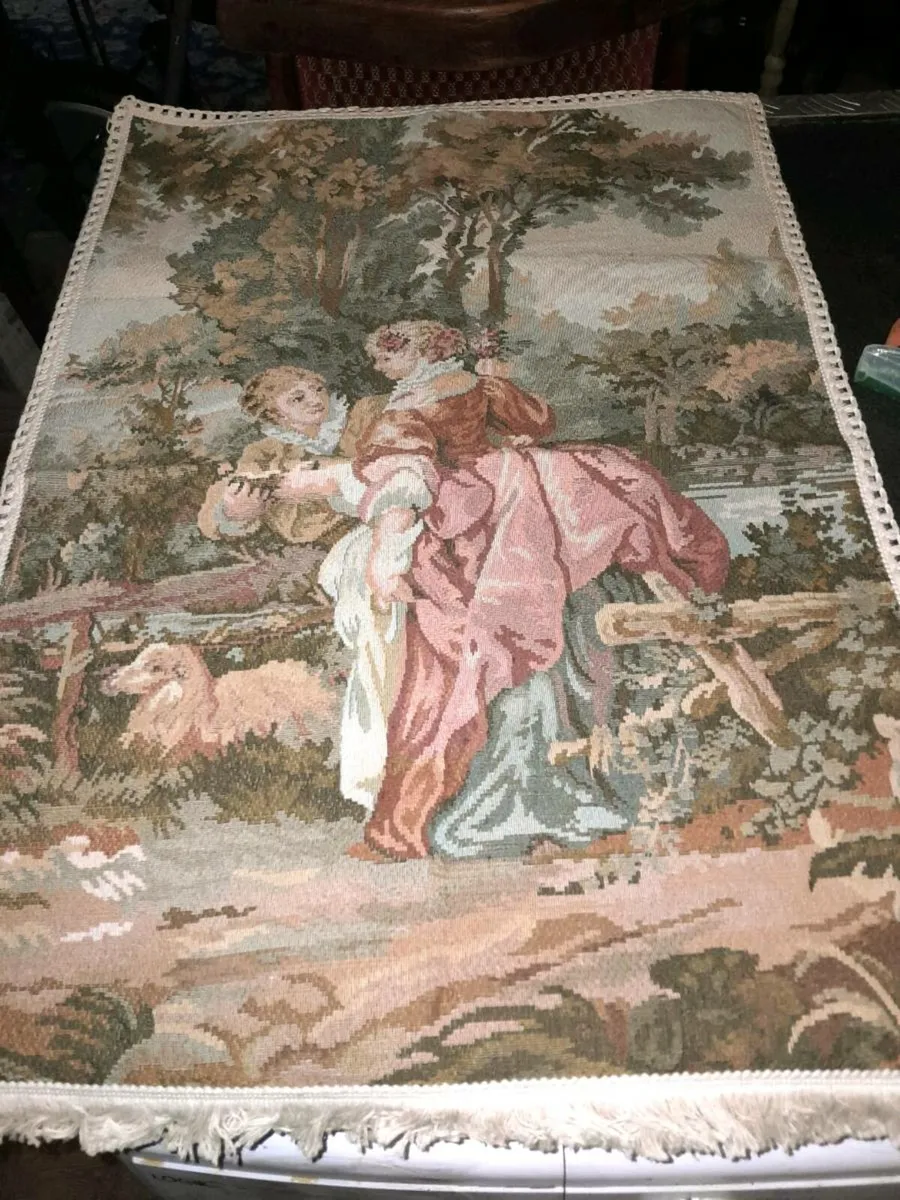 Lovely old tapestry - Image 1