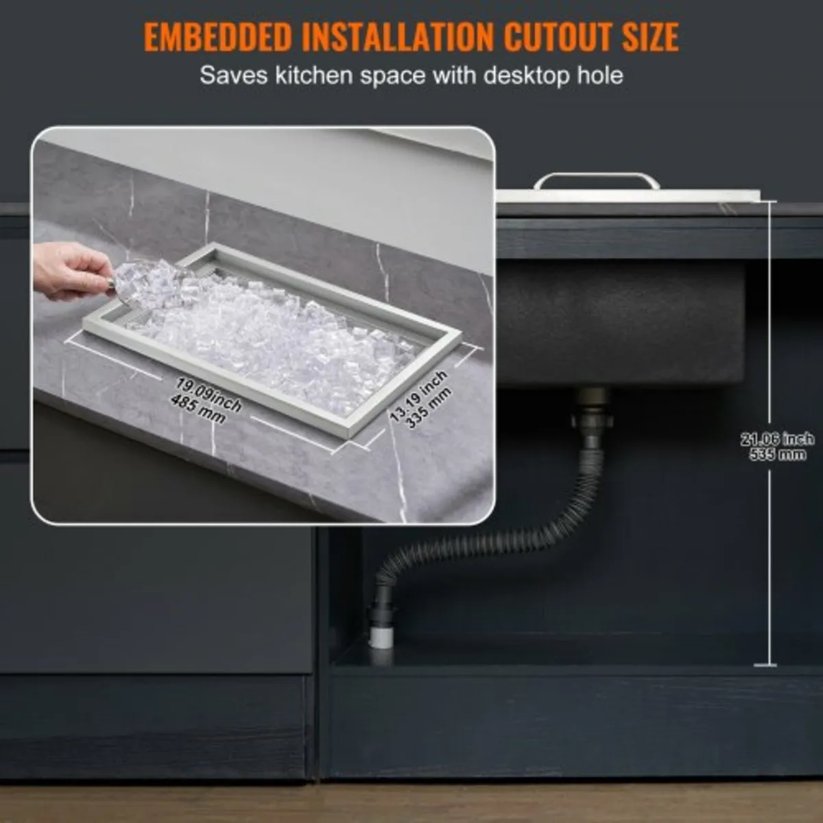 Drop in Ice Chest, 51 cm L x 36 cm W x 30.5 cm H S - Image 4