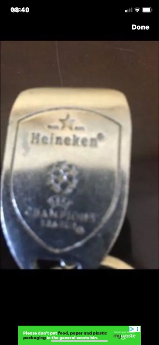 Heineken Champions League Key Ring/ Bottle Opener - Image 3