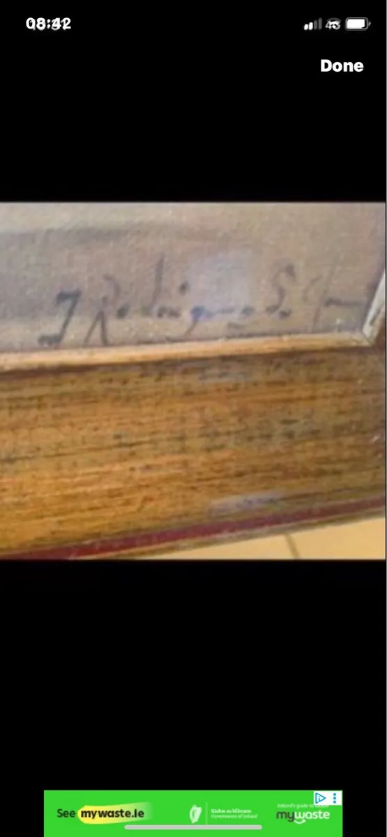 La Guitarista- Antique Picture - Image 4