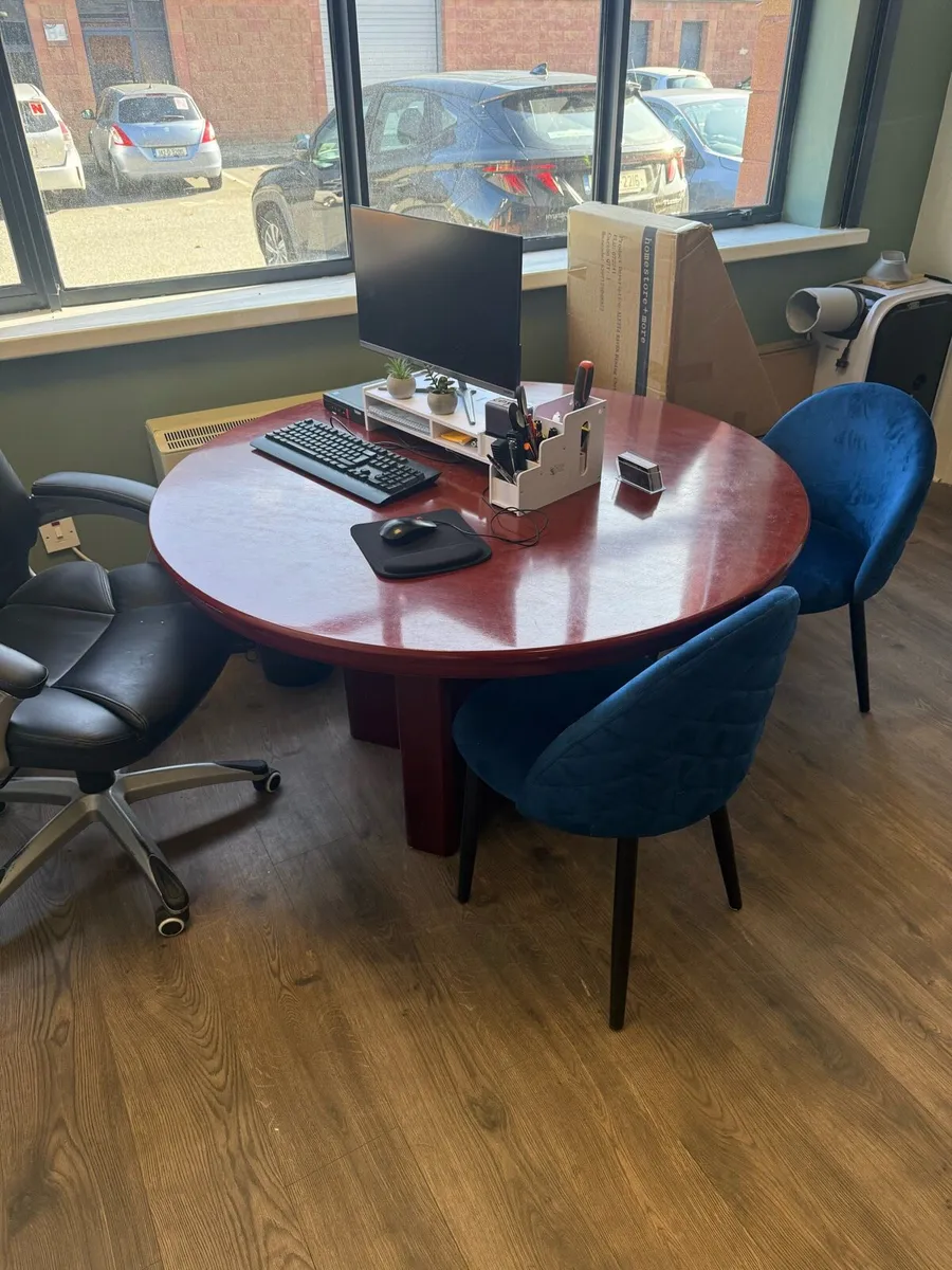 Office furniture mahogany - Image 2