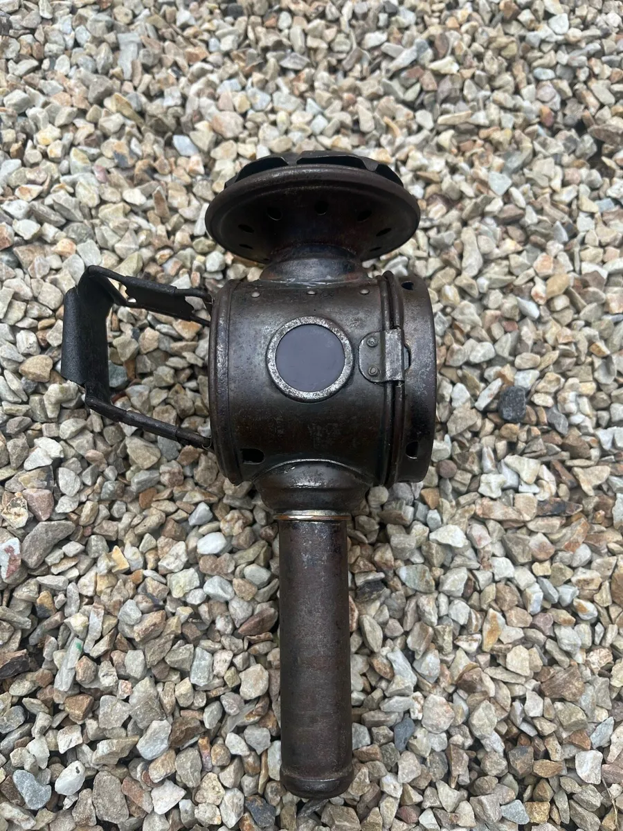 Antique Bicycle Rear Lamp - Image 2