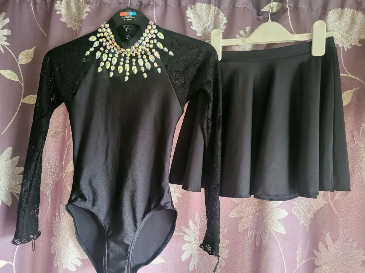 Irish dancing black outfit - Image 3