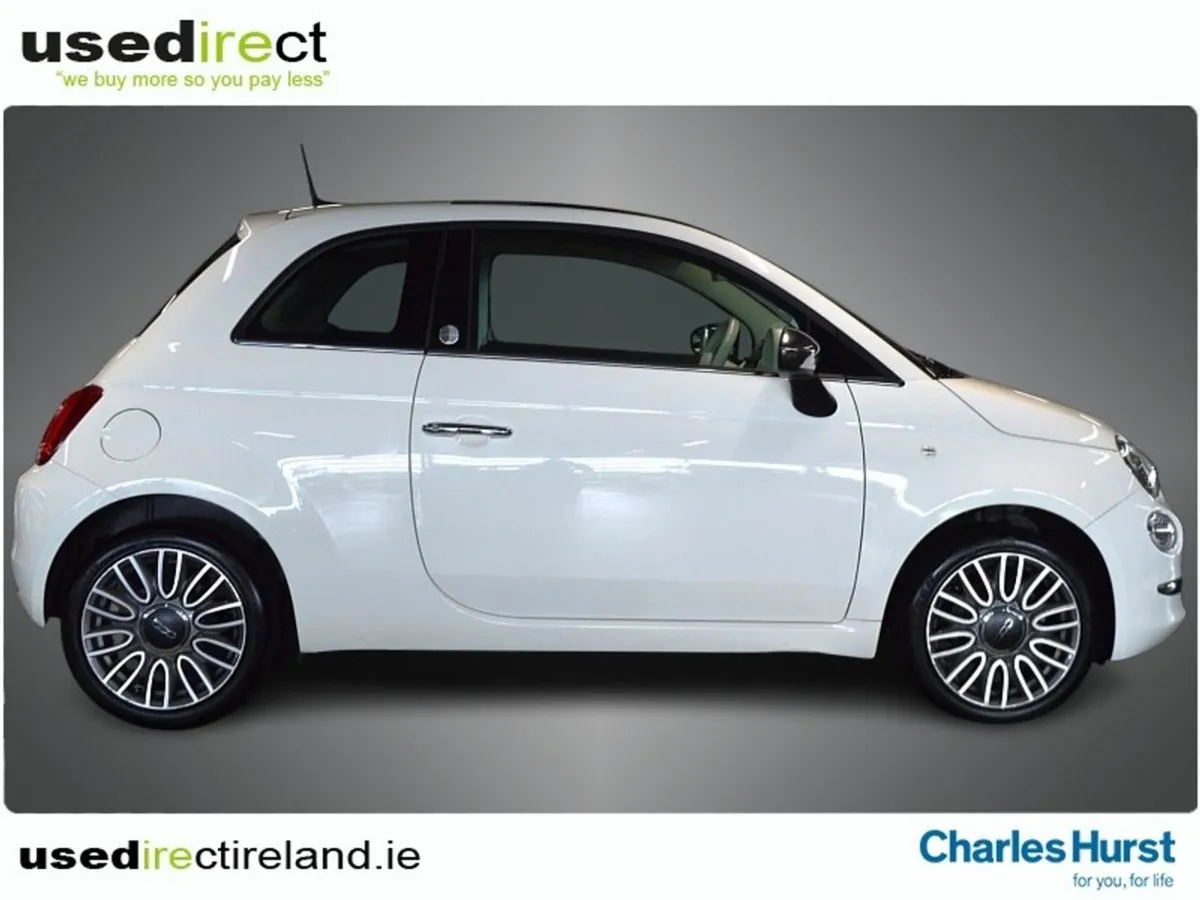 Fiat 500 1.2 69hp Lounge Panoramic Glass Roof - Image 2