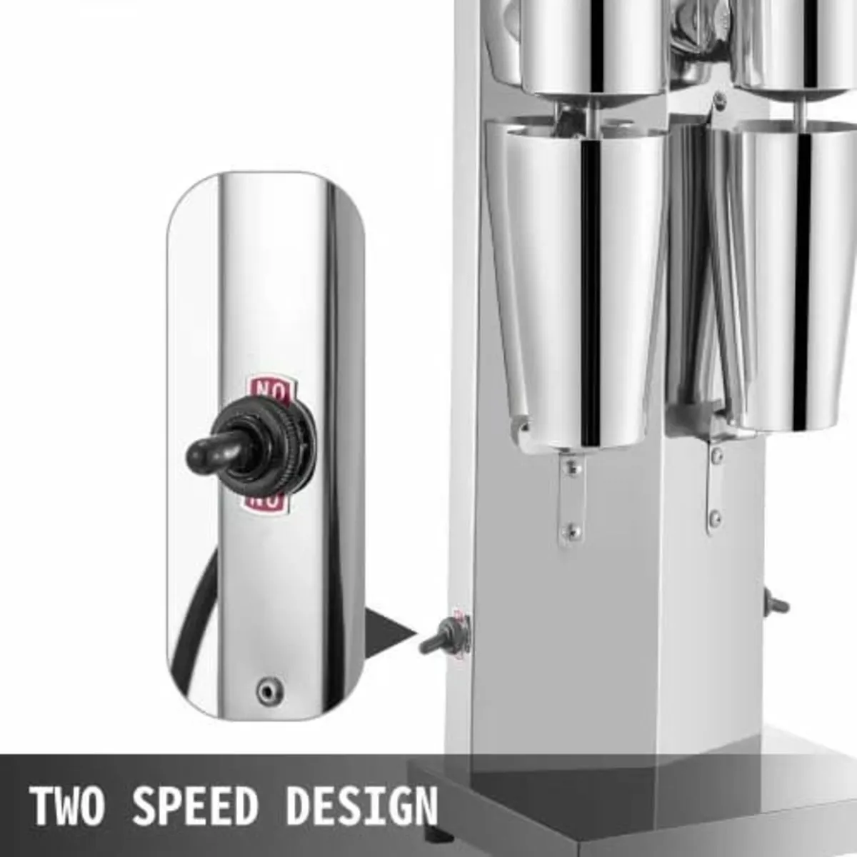 Milkshake Maker Kit, Stainless Steel Electric Milk - Image 4