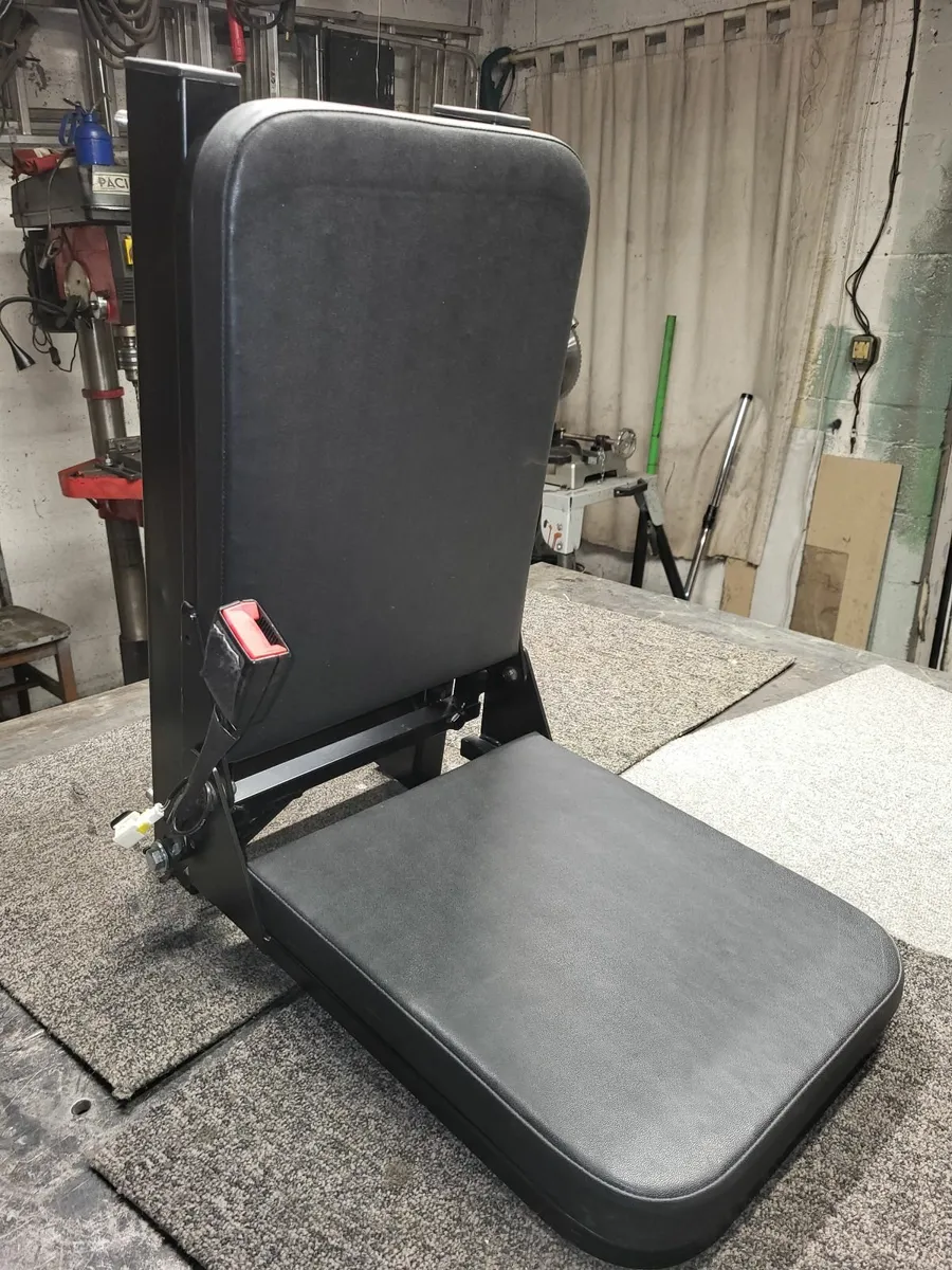 The Bulkhead / Wall Mounted Compact Flip-up Seat - Image 1