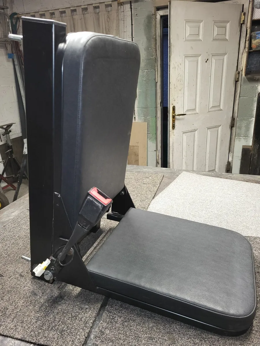 The Bulkhead / Wall Mounted Compact Flip-up Seat - Image 2