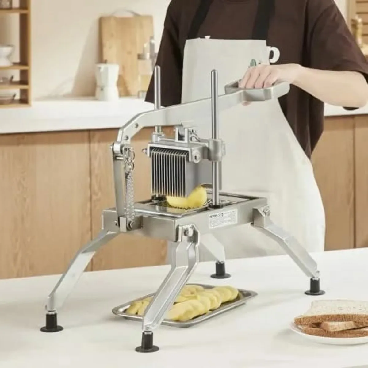 Commercial Vegetable Slicer, 1/4 and 1/2 inch Toma - Image 3