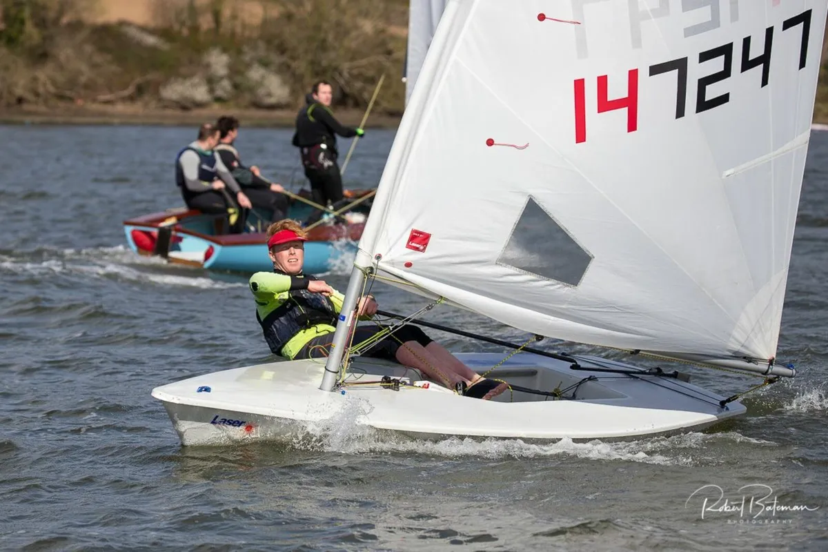 laser sailing dinghy - Image 1