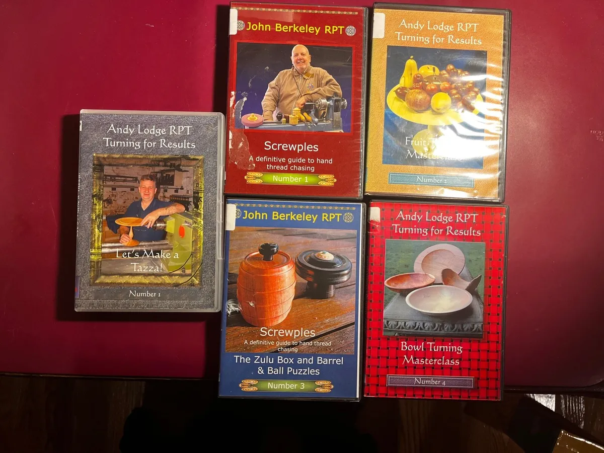 Wood turning DVDs - Image 1