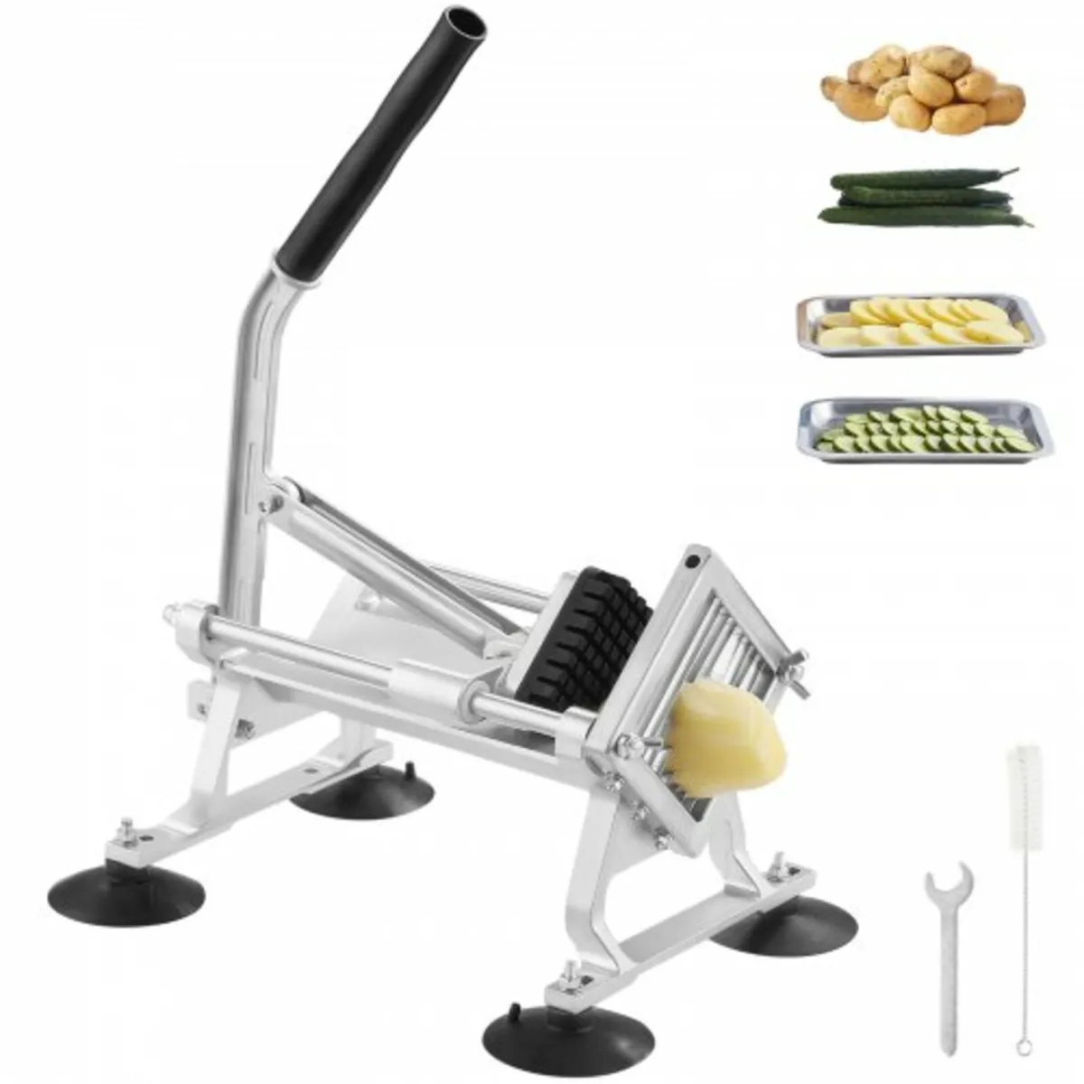 Vegetable Slicer, 3/8 inch Fruit Slicer, Stainless - Image 1