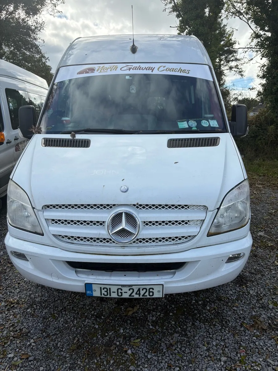 2013 Mercedes Sprinter 19 seat Minibus - Image 1
