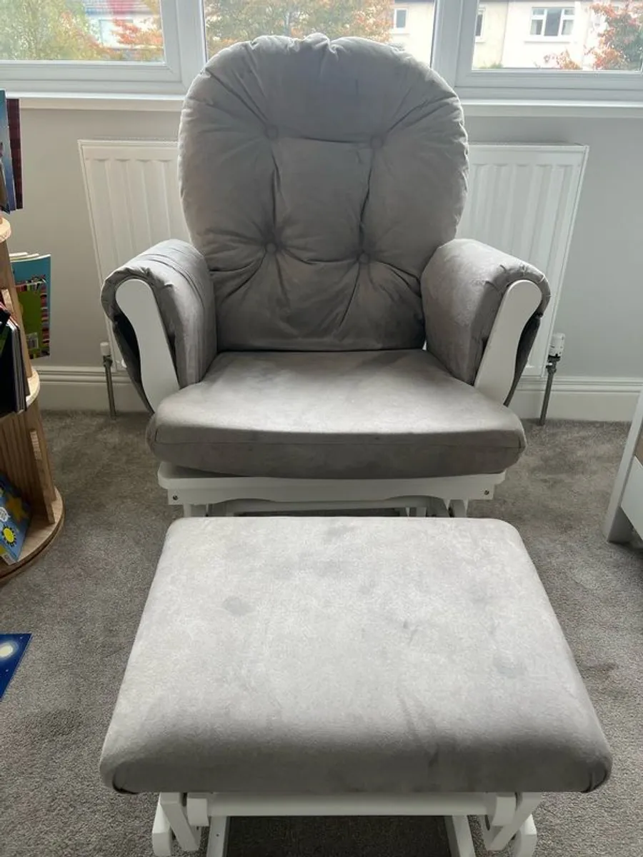 Babylo Brompton Glider & Footstool - Image 1