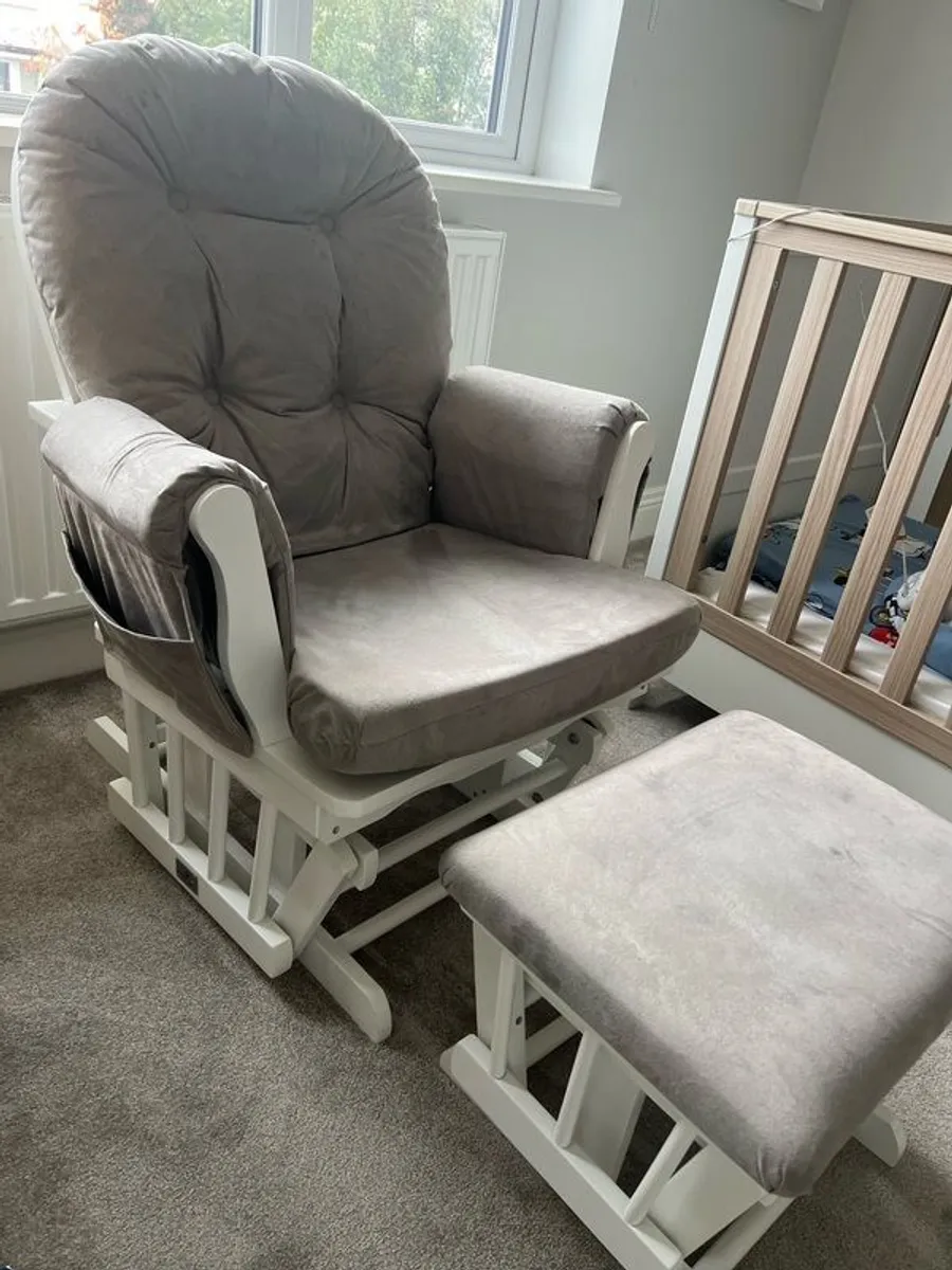 Babylo Brompton Glider & Footstool - Image 2