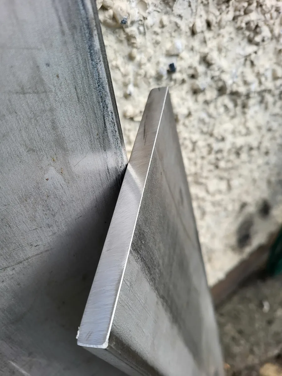 Stainless Steel Flat Bar 150x12mm and 50x3mm angle - Image 1