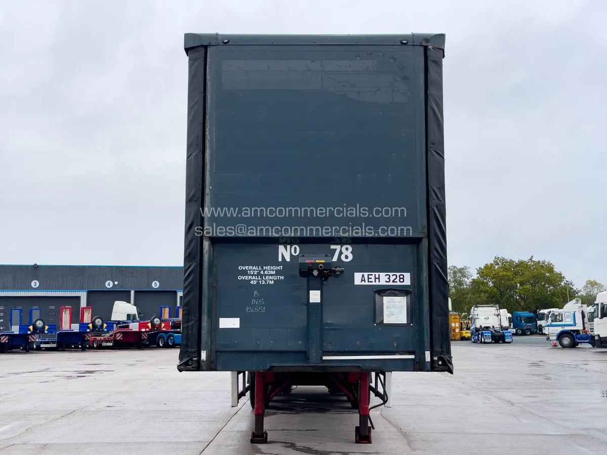 2005 CONCEPT 4630MM TRI AXLE CURTAINSIDE TRAILER - Image 2