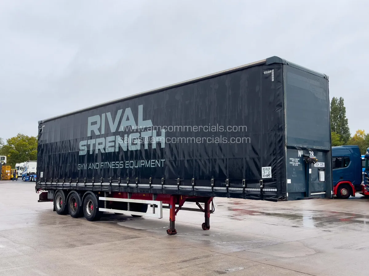 2005 CONCEPT 4630MM TRI AXLE CURTAINSIDE TRAILER - Image 1