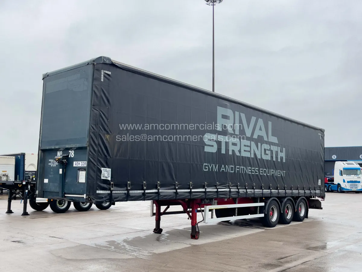 2005 CONCEPT 4630MM TRI AXLE CURTAINSIDE TRAILER - Image 3