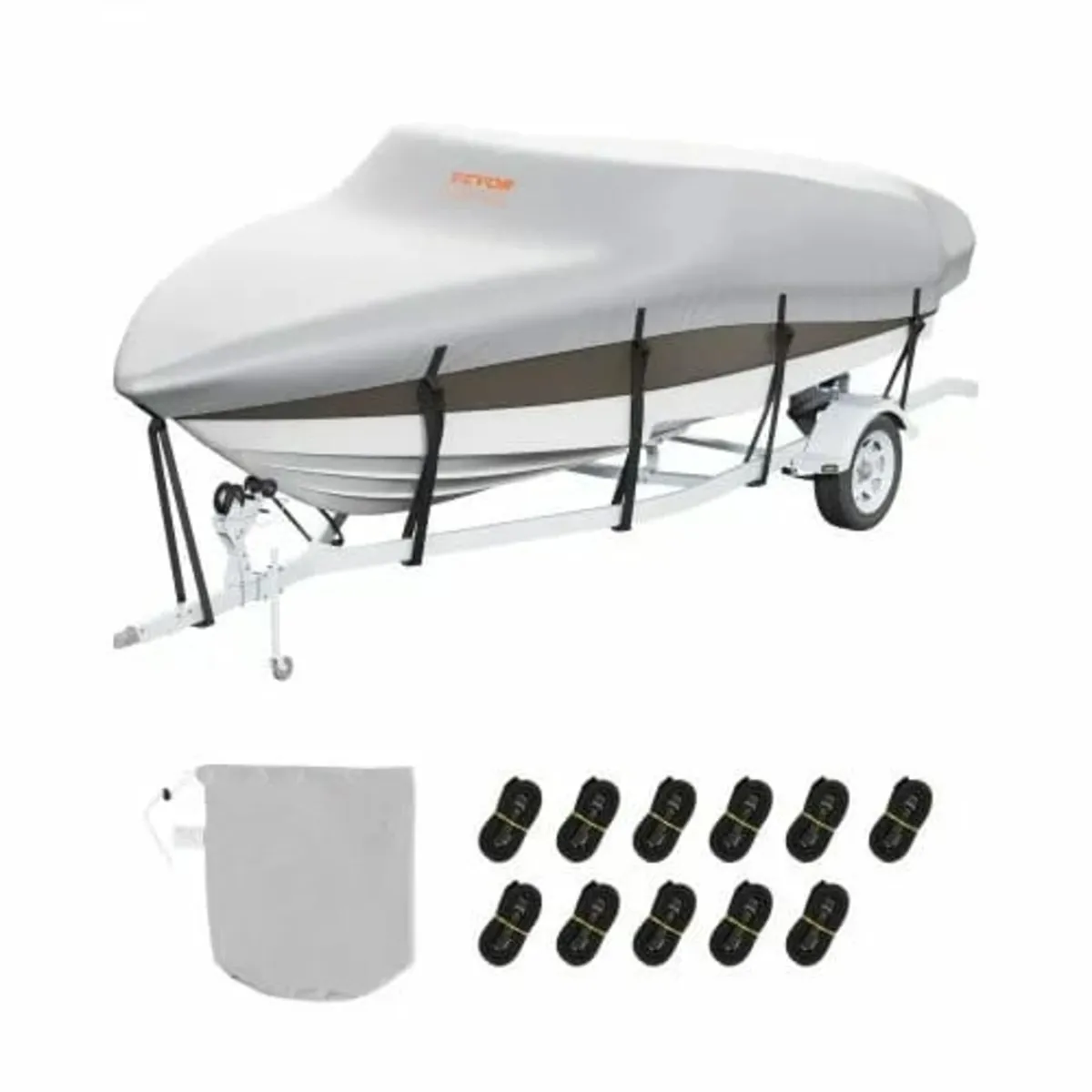 Boat Cover, 4260-4800 mmTrailerable Waterproof Boa - Image 1